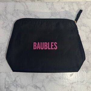 Kate Spade Black Nylon Bon Voyage Jewelry Pouch